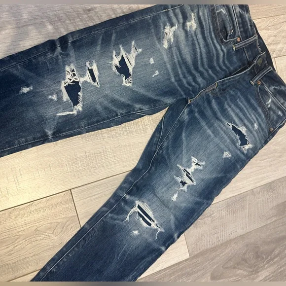 American Eagle Men's Size 26 x 28 Athletic Fit Jeans - Picture 2 of 5